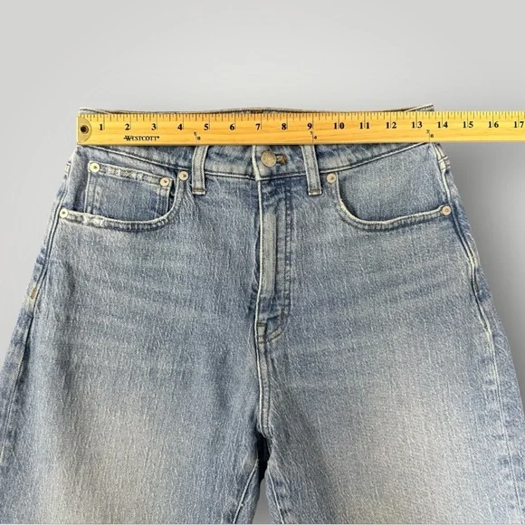 Madewell The Curvy '90s Straight Jean Sz 27 - Picture 9 of 15